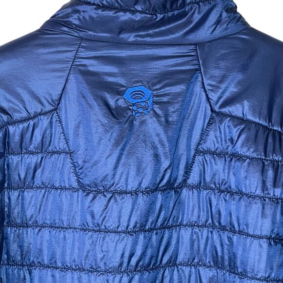 MOUNTAIN HARDWEAR Men’s ThermalQ Elite Navy Blue Quilted Jacket XL - Picture 7 of 7